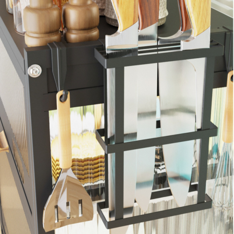 Escurridor Multifuncional Completo de Acero Inoxidable y Tapas de Vidrio +REGALO: Kit de Utensilios de Cocina